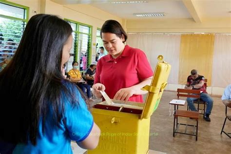 davao city barangay election result|VP Sara casts vote for BSKE 2023 in Davao City .
